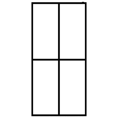 Chowchilla 31.5'' W 76.8'' H Semi-Frameless Rectangle Shower Enclosure