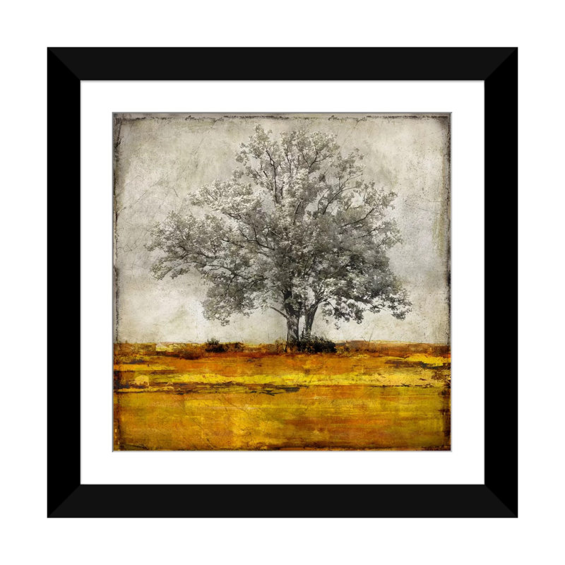 «Majestic», impression sur toile, H 16 po x l 16 po x P 1 po, Papier beaux-arts encadré noir, Blanc