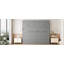 Grand lit escamotable mural avec armoires supérieures, gris-985501186
