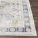 Oriental Blue/Light Gray Area Rug