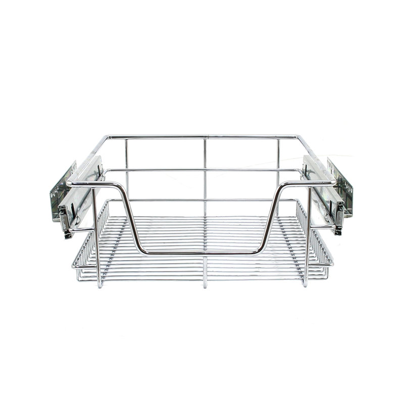 Sherlyn Steel Pull Out Drawer, 14cm H x 29.7cm W x 43cm D
