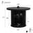 23.6" W Round Coffee Table with Storage, Mid Century Modern Table for Living Room-1720571206-1720571204