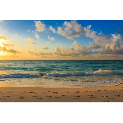 " Footprints In The Sand "