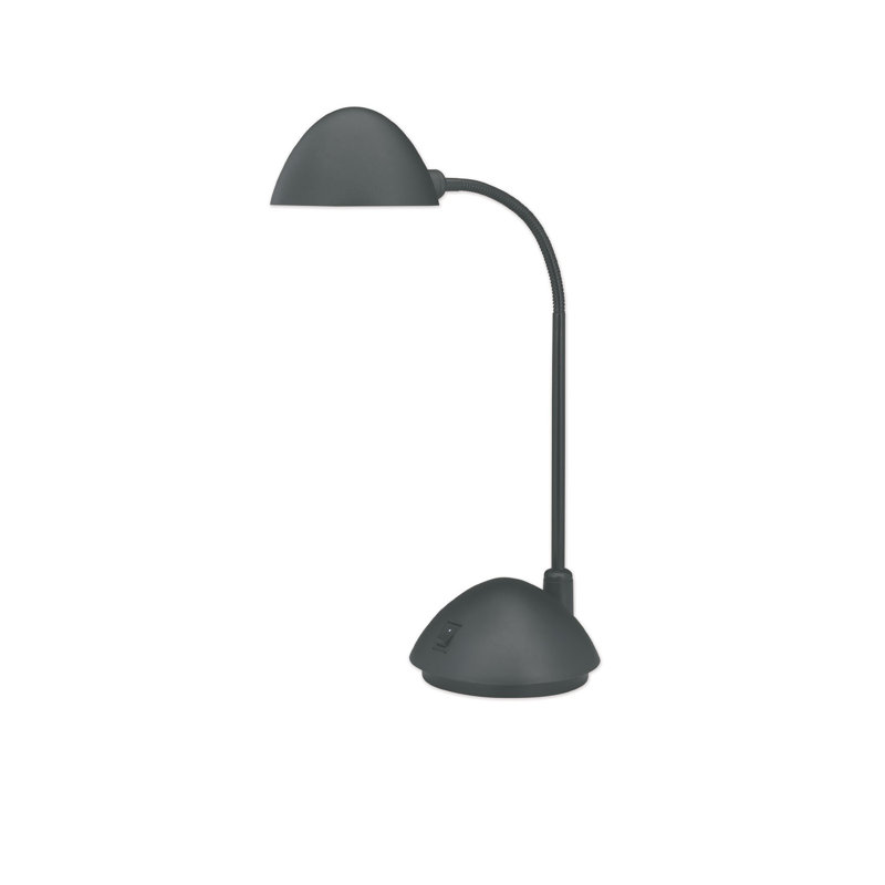 Adjustable Black LED Task Lamp with Gooseneck Arm