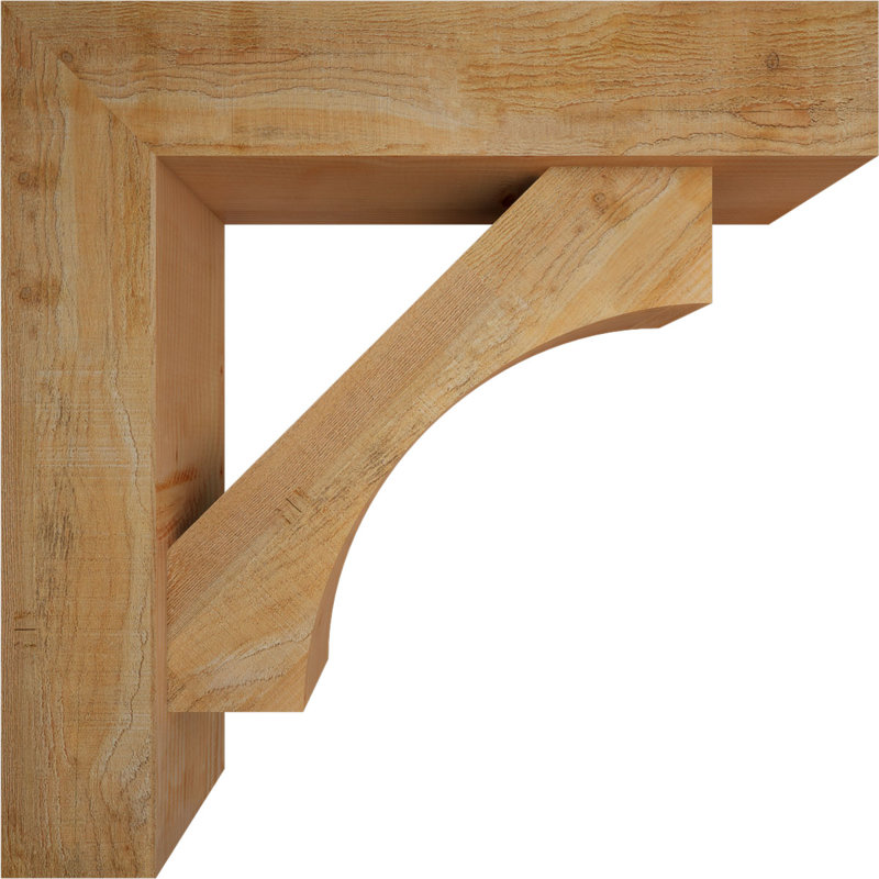 Support Westlake Block avec support décalé, 34 x 34, Sapin Douglas de l 8 po (scié brut)