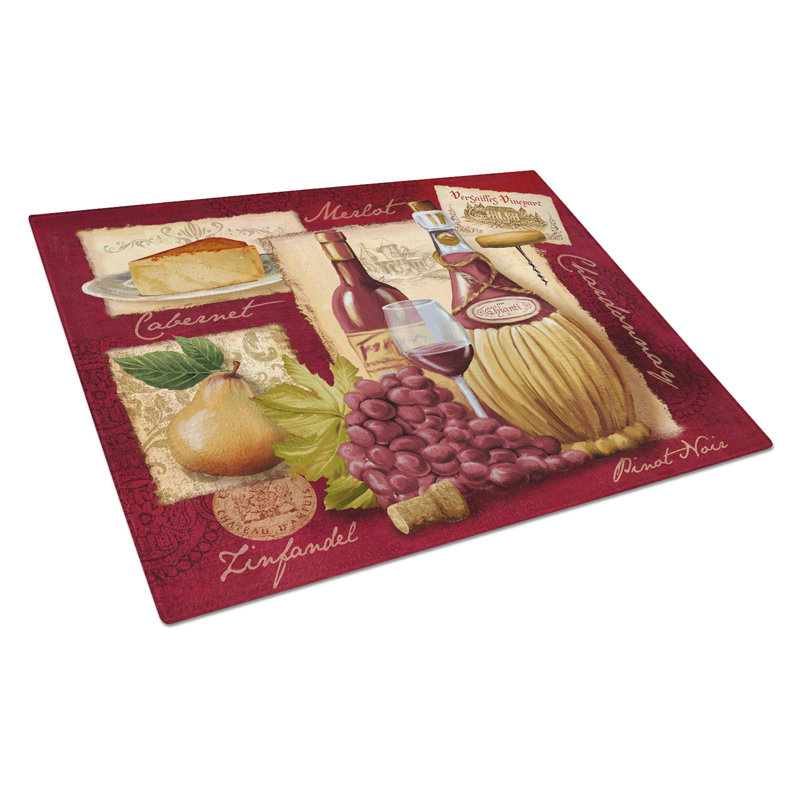 Winston Porter Glass Cheese Board