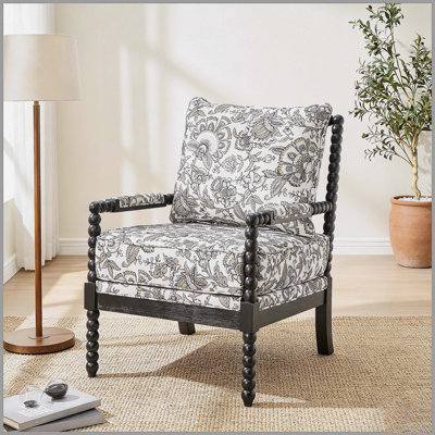Chaise d'appoint rembourrée Belvoir
