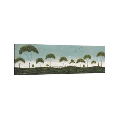 Tree Row - Framed Wall Art Print