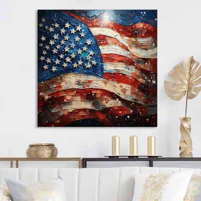Flag American Flag IV - Flag Usa Wall Art
