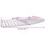 Contour de spa vidaXL en poly rotin gris et bois d'acacia massif-130558155