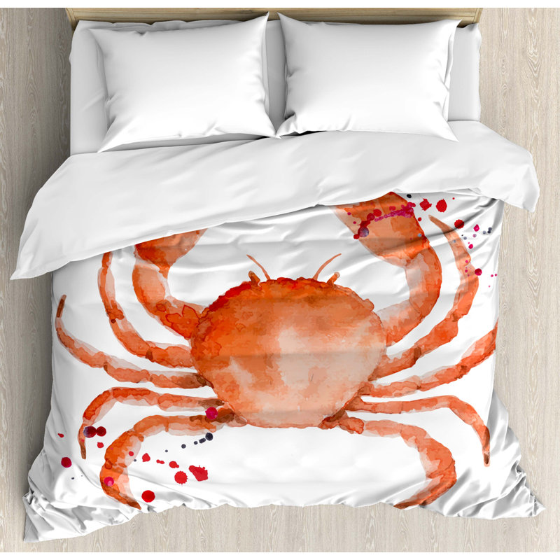 Coastal Polyester Duvet Cover, King