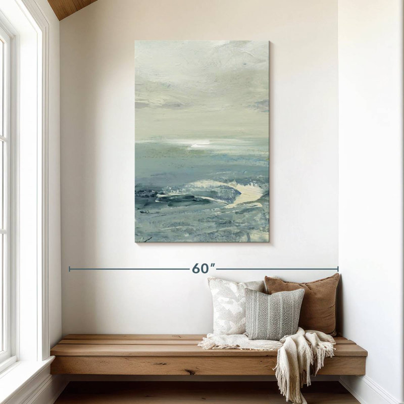 Avery Waves Abstract I, 45" H x 30" W