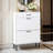 31.5" Wide  Shoe Storage Cabinet with 1 Drawers, 2 Flip Drawers