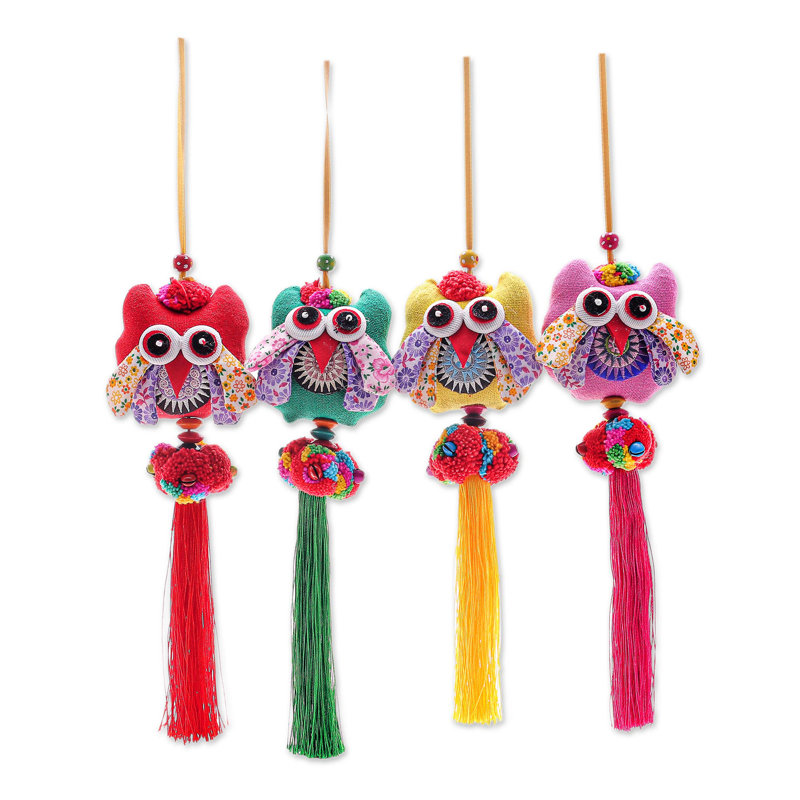 Ornement suspendu Happy Happy Owls