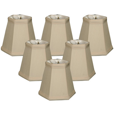 4.5'' H Silk Empire Candelabra Shade