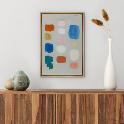 Abstract Wall Art Framed Canvas Print Bedroom Wall Decoration