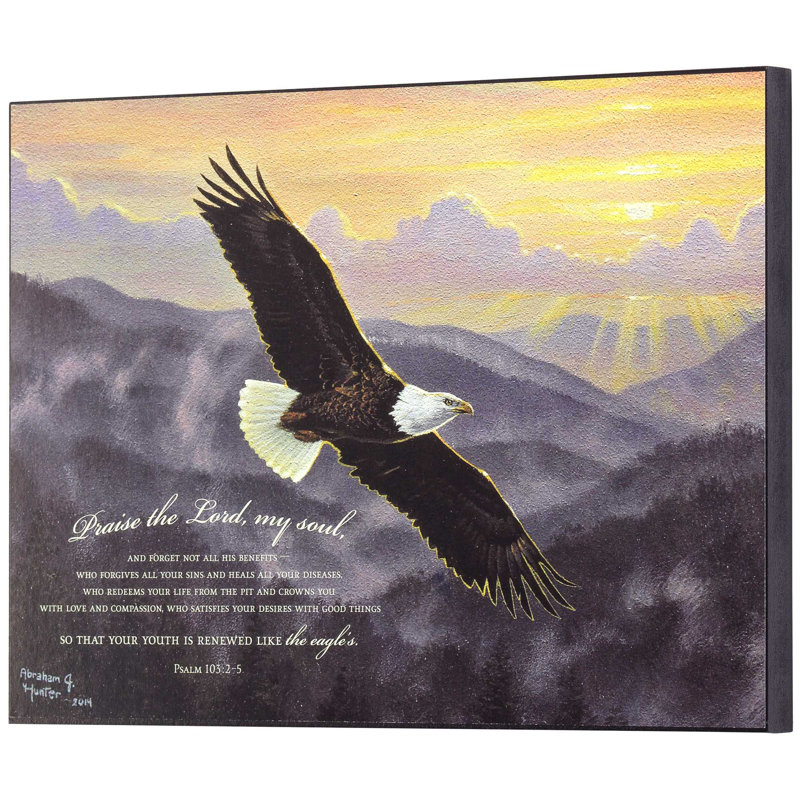 Décoration murale aigle à tête blanche
