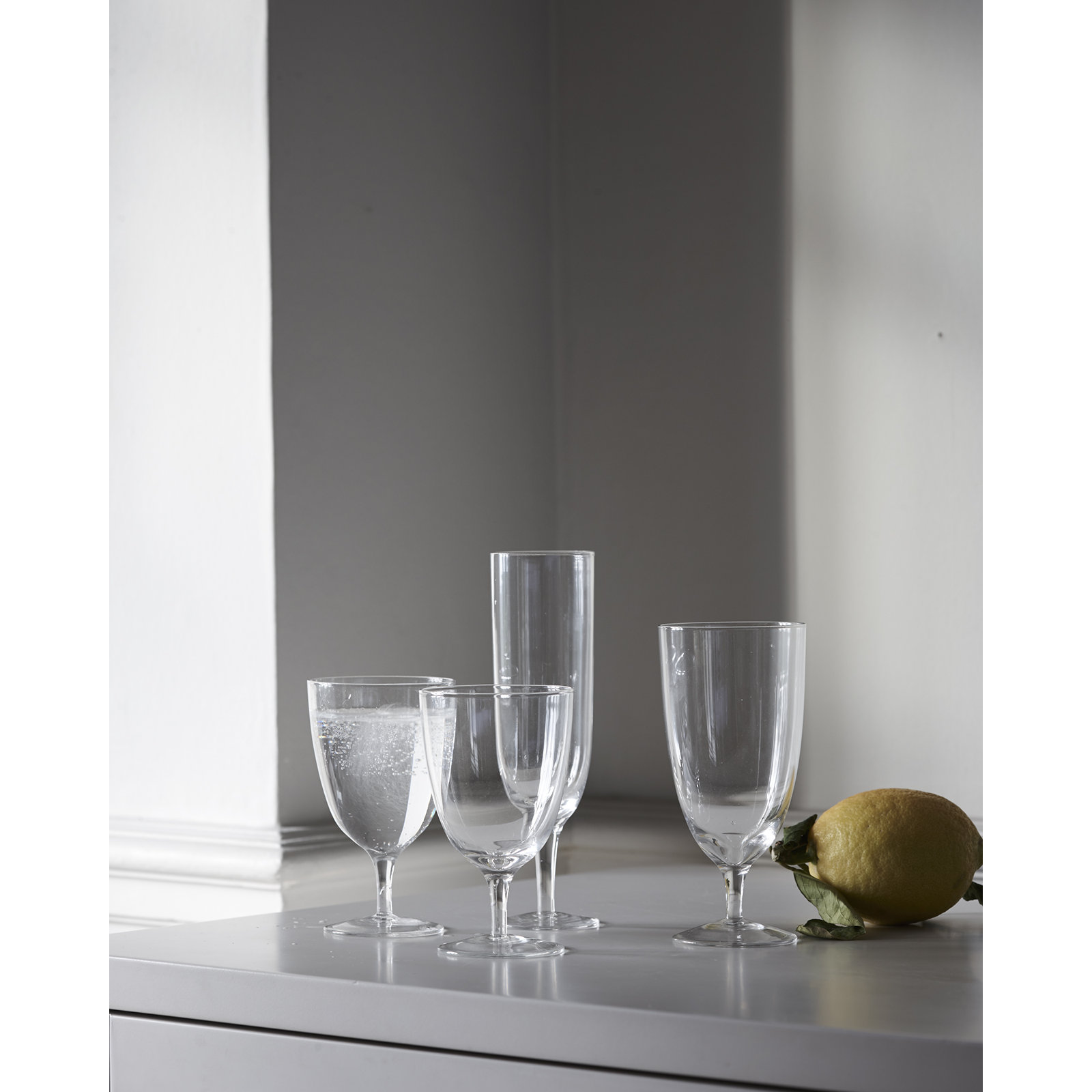Water Goblet, Clear