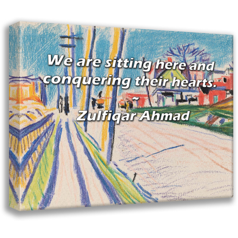 Ebern Designs Gallery Wrapped Canvas By Scott Heiferman: "If you can connect people, you can create t