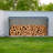 327cm W x 77cm D Metal Log Store