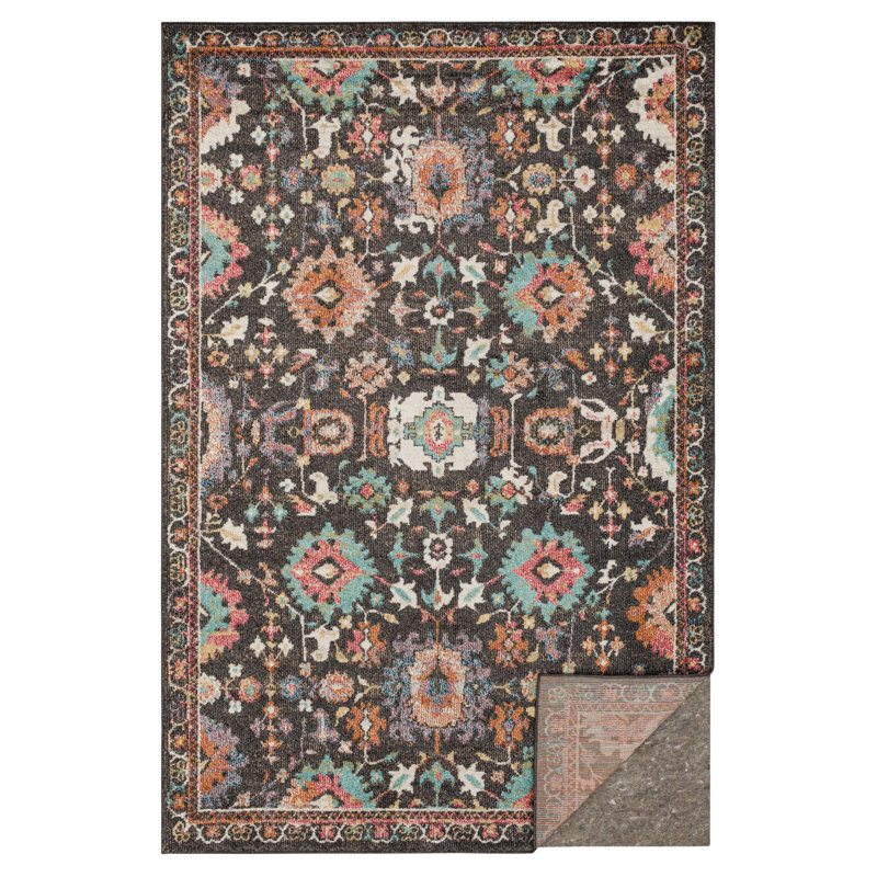 Bottorff Dual Surface 0.33" Non Slip Rug Pad, Rectangle 3' x 5'