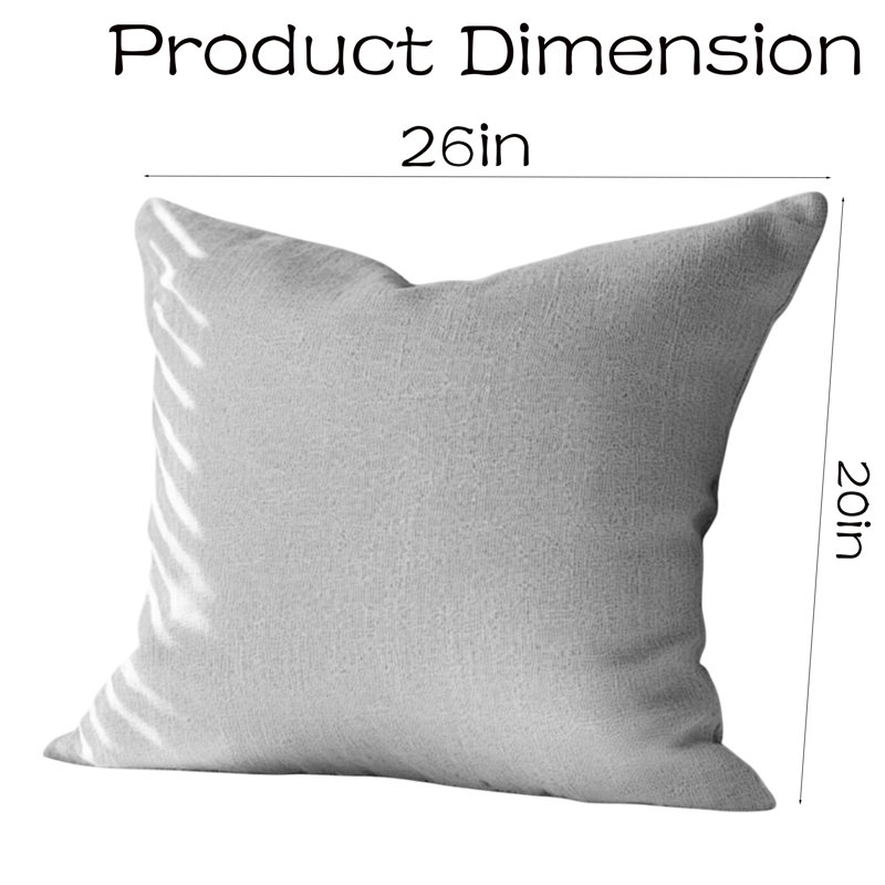 Coussin beige rayé en tricot texturé