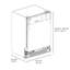 ZLINE Autograph Edition 24" Tallac Series 3rd Rack Top Control Built-In Tall Tub Dishwasher in Custom Panel Ready with Accent Handle, 51dBa-1900342929