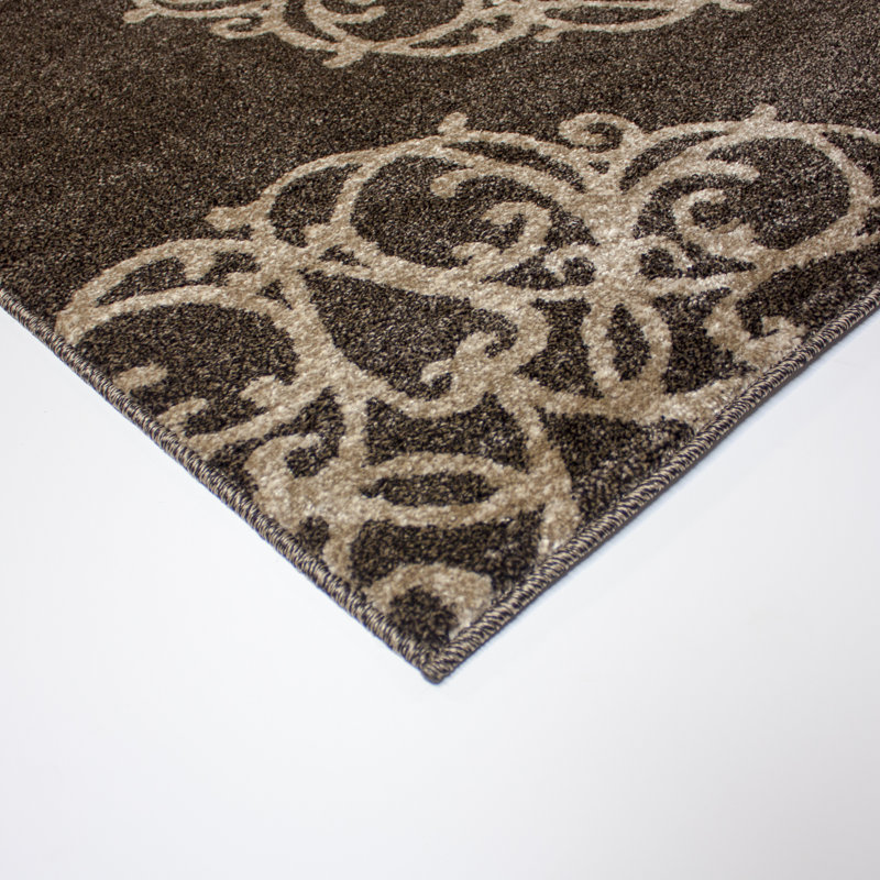 Tapis d'intérieur transitionnel ArtDeco La Scala Pavia, Rectangle 8 pi 9 po x 13 pi 1 po