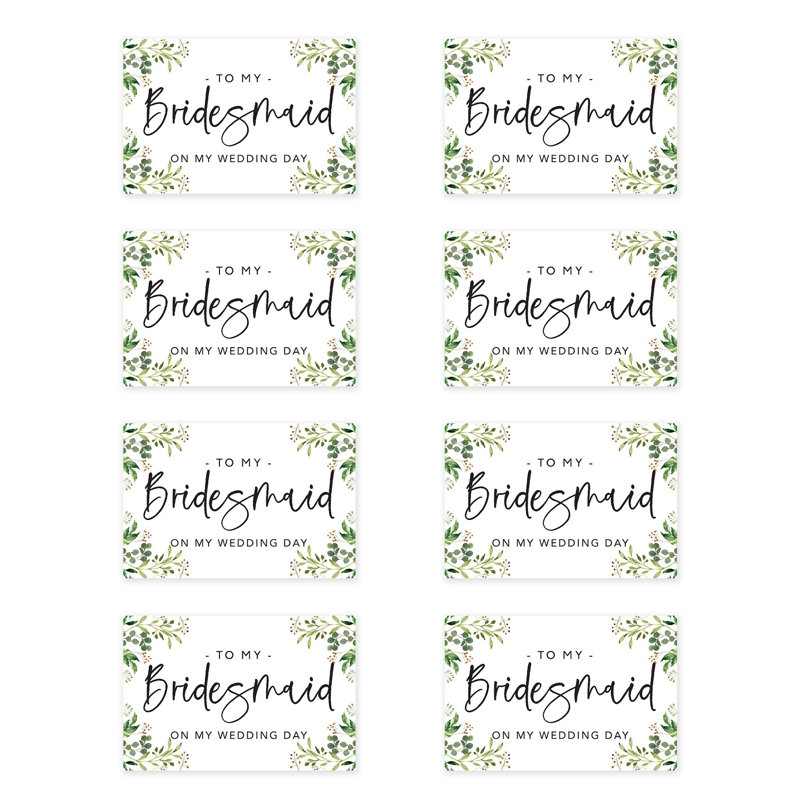 Ensemble de cartes-cadeaux de mariage avec enveloppes