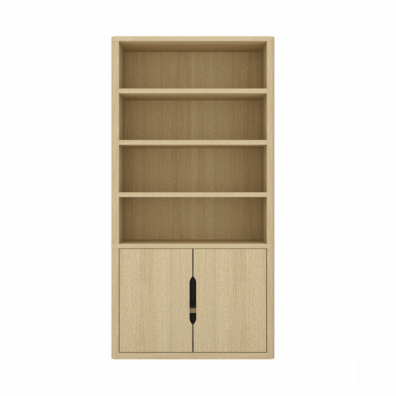 Bibliothèque 40 ", Naturel, H 79 po x l 40,2 po x P 18,1 po