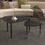 Table basse avec petite table rotative-1994928627