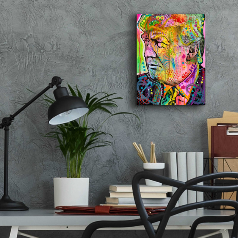 " Donald " by Dean Russo, 16" H x 12" W x 0.13" D