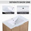 Meuble-lavabo à fermeture en douceur avec lavabo-1529601631