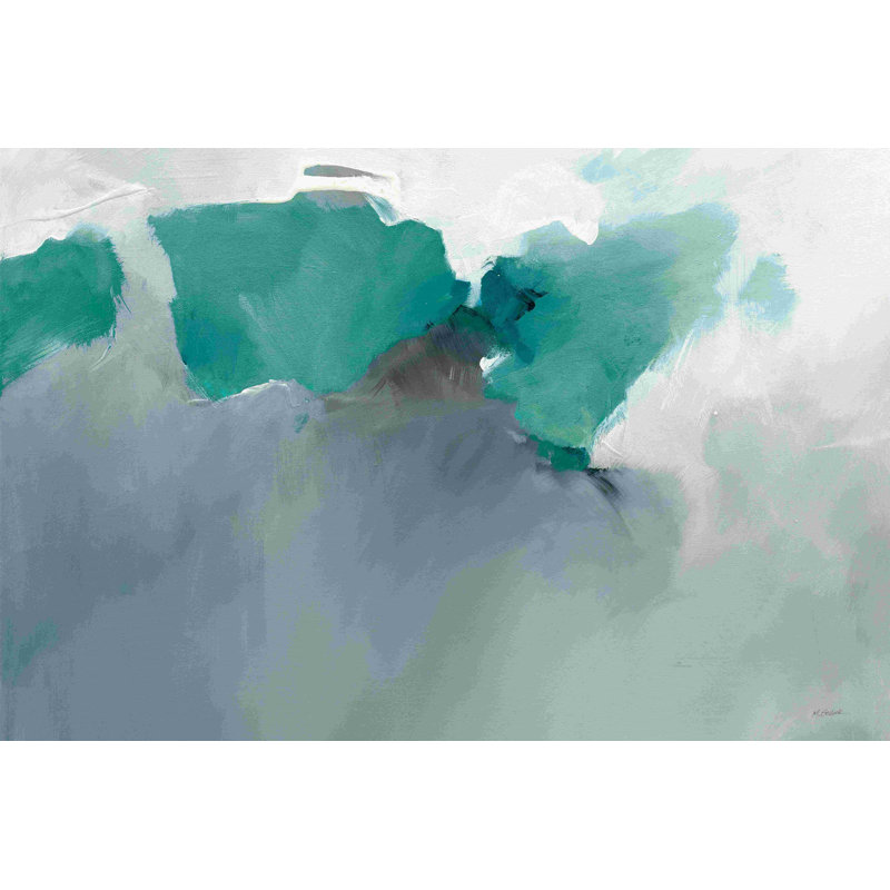 Récolte de paon foncé à clair, H 32 po x l 48 po, Non, Toile tendue
