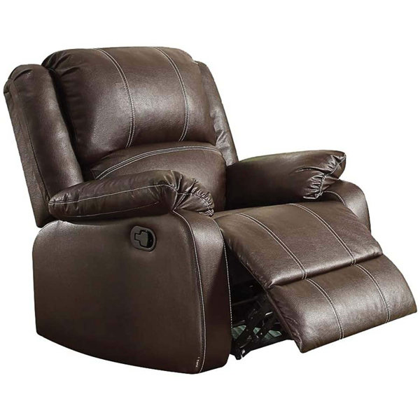 Faux Leather Recliner