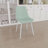Set Of 4 Dining Chairs, Modern Kitchen Dining Chair, Linen Padded Chairs, And Sturdy Metal Leg Decorated Dining Chairs Fabric Dining Chair-1948097965-1969601366
