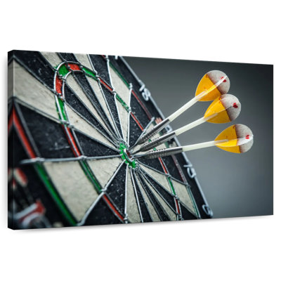 Three Bullseye Darts