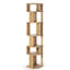 Stairs Solid Wood Geometric Bookcase-98304787