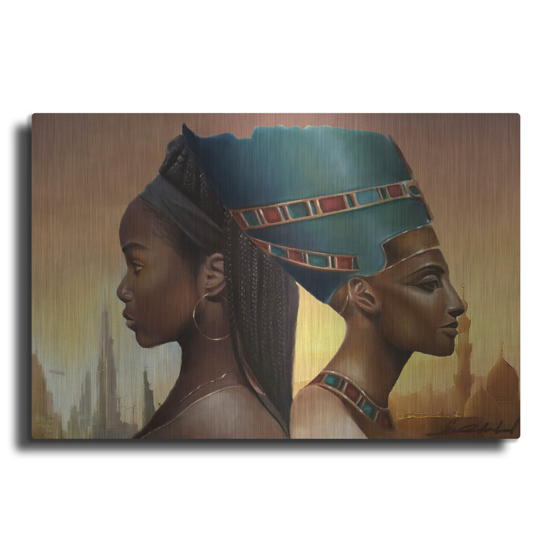 «Past and Futur Queens» par Salaam , H 16 po x l 24 po