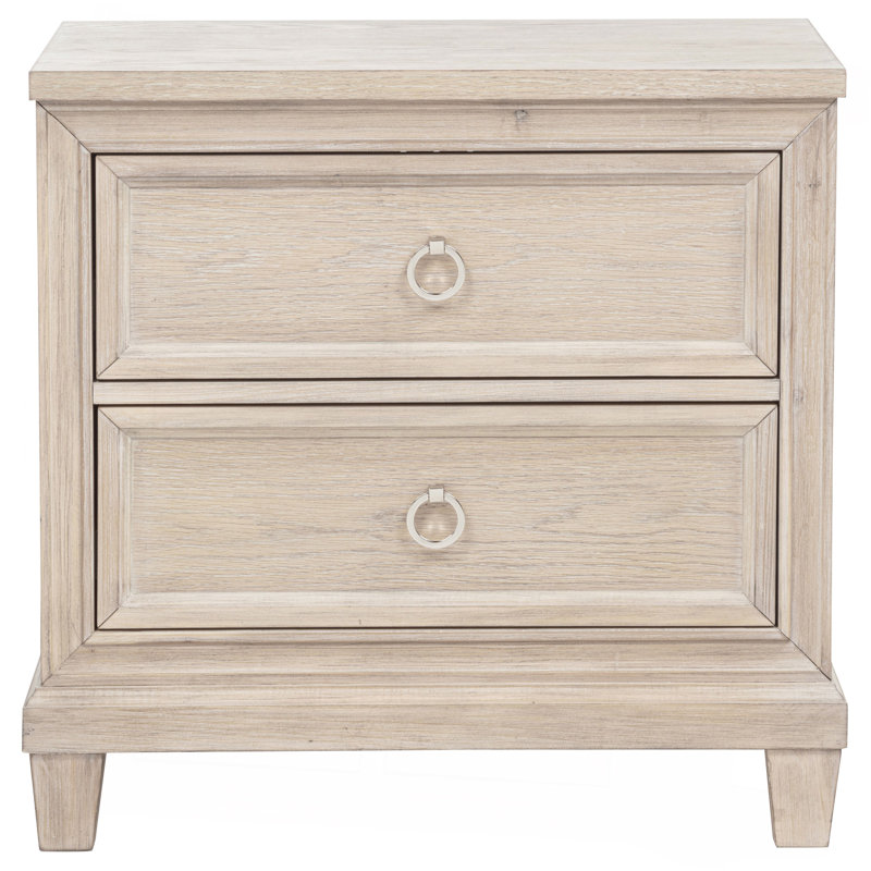 Table de chevet 2 tiroirs Wedner