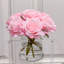 Real Touch Rose Arrangement In Glass Vase-2050133284