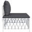 Chaise de patio avec coussins 27,6 po Minafo-337000985