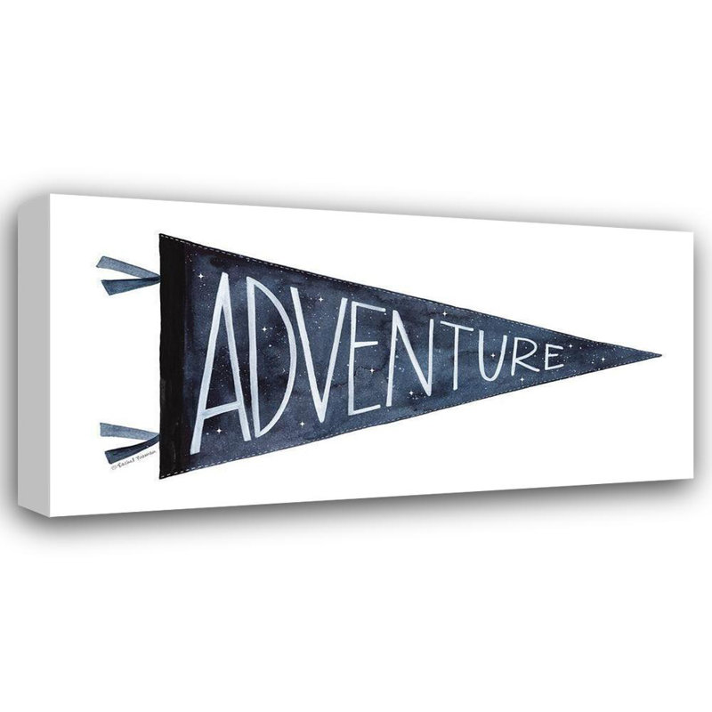 Dakota Fields, Nieman, Rachel, reproduction d'art sur toile tendue: Adventure Pennant, H 14 po x l 24 po