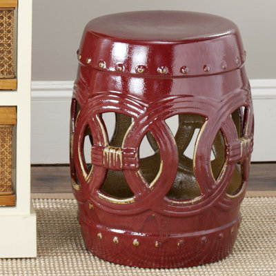 Tabouret de jardin en céramique Bartlesville