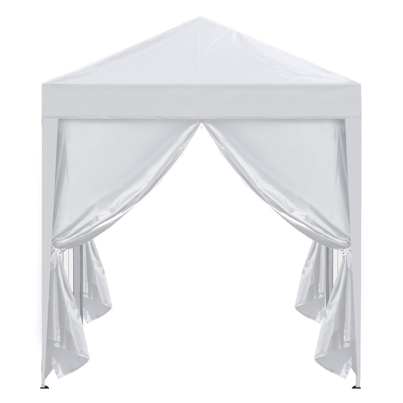 Anberlyn 3m x 3m Steel Pop-Up Gazebo, White