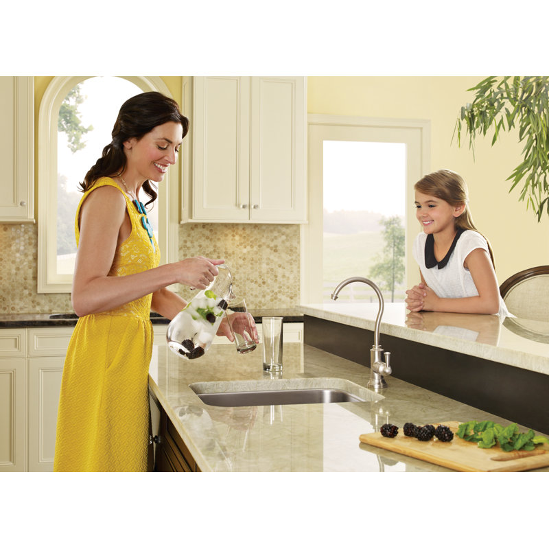 Sip Single Hole Cold Water Dispenser, Spot Resist Stainless