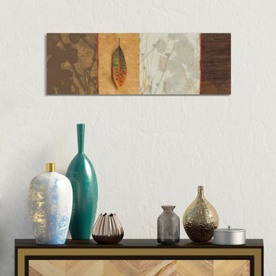 Leaf Song by Allison Pearce - Wrapped Canvas Panoramic Print