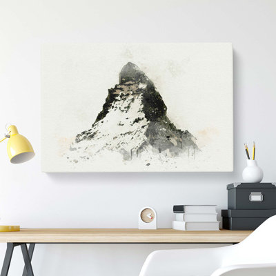 Matterhorn Mountain Switzerland - Wrapped Canvas