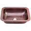 Brightwork 17'' L Single Basin Kitchen Sink