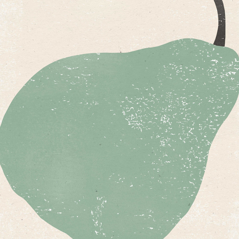 Graphic Fruit IV, H 20 po x l 20 po x P 1,25 po